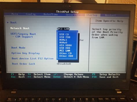 ThinkVantage Technologies are running and then Rescue and Recovery tool will load from the Recovery Media. . T480 bios mod